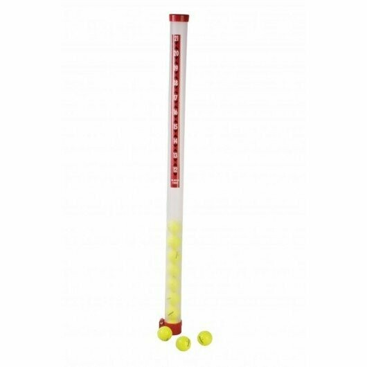 Clicka golfballen tube