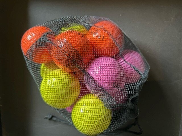Golfballen mix kleuren