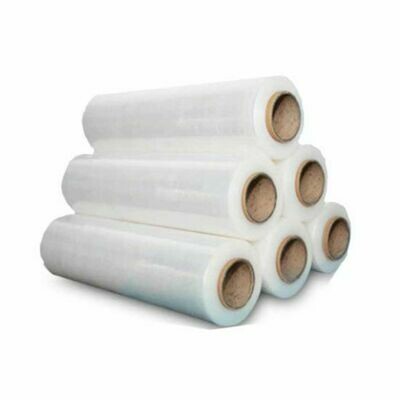 Pack of 6 - 20Inch Stretch Film / Stretch Wrap - Transparent