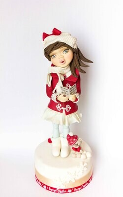 Christmas doll modelling class