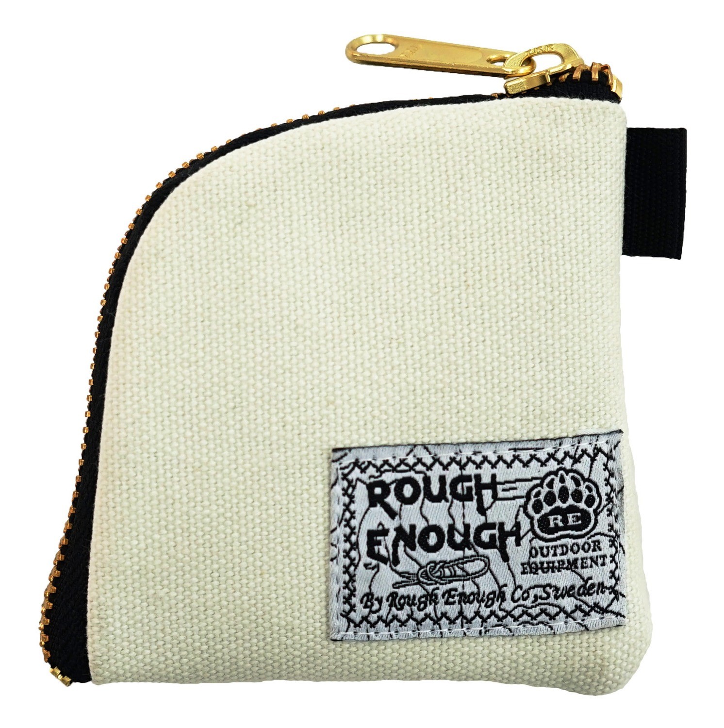 RE8226 Canvas Coins Pouch, Color:: Off White