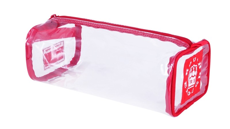 RE8331 Multi-function Transparent Tool Pouch, Color: Red