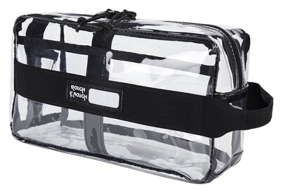 RE8429 Clear TSA Approved Toiletry Bag Makeup Organizer