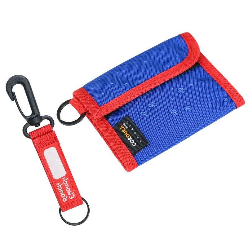 RE8468 Slim Kids Wallet for Keychain Bifold Credit Card Holder
