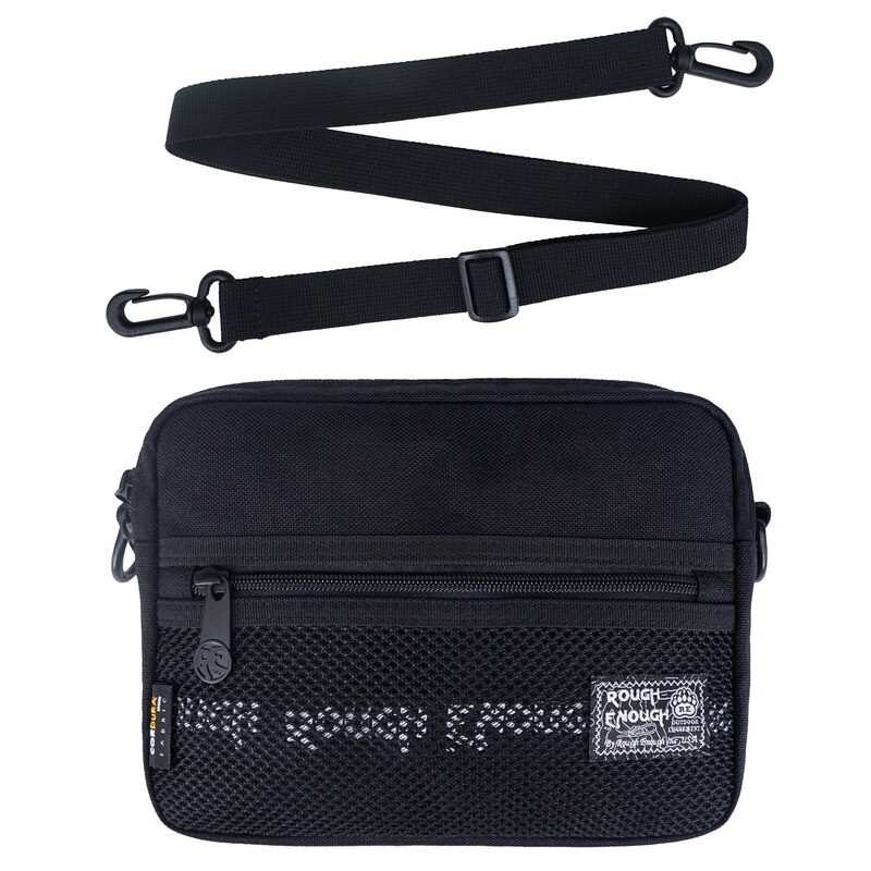RE8465 Black Over the Small Shoulder Bag
