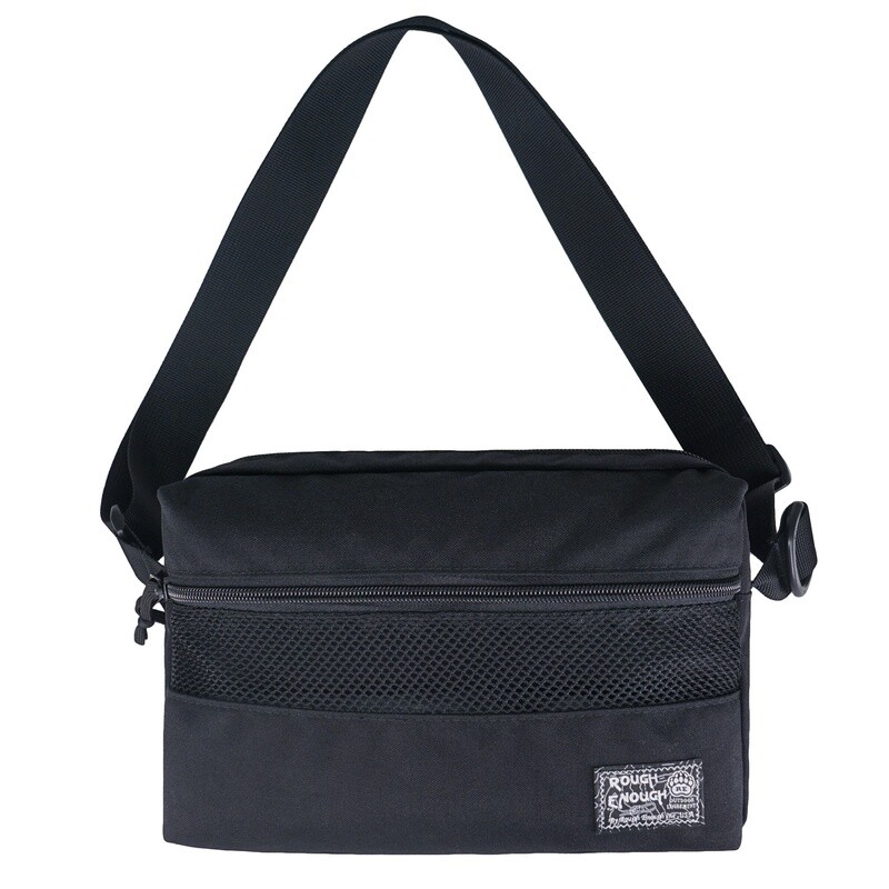 RE8466 Black Over the Small Shoulder Bag