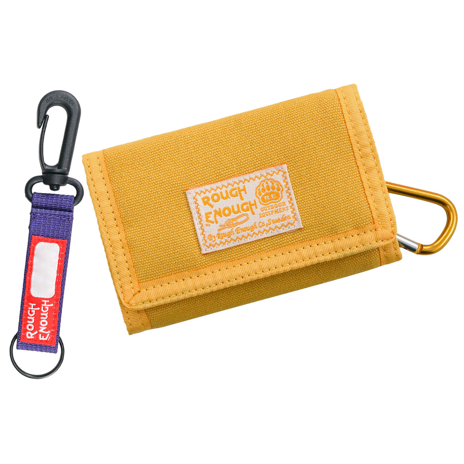 RE8448 Small Yellow Canvas Card Boys Wallet