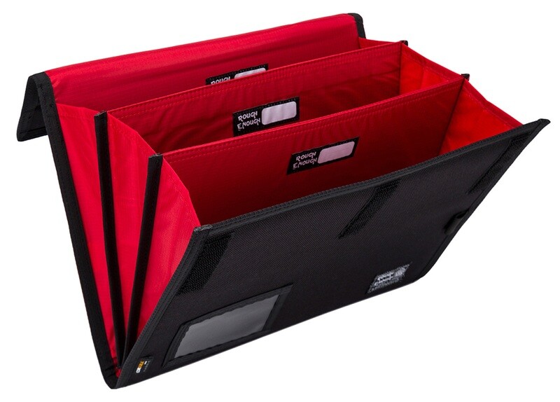 RE8437-Black Accordion Expanding File Folders-3 PCS
