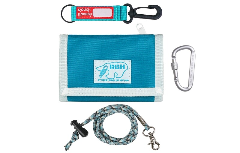 RE8523-blue Canvas wallet
