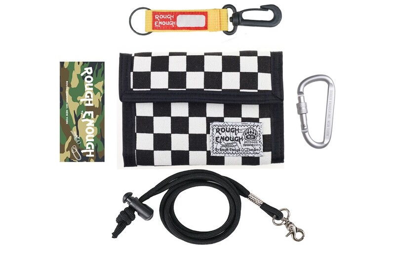 Rough Enough RE8402 B/W Wallet