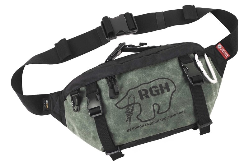 RE8527 Rough Enough Large Mens Fanny Pack Crossbody Waist Bag for Men Military Tactical