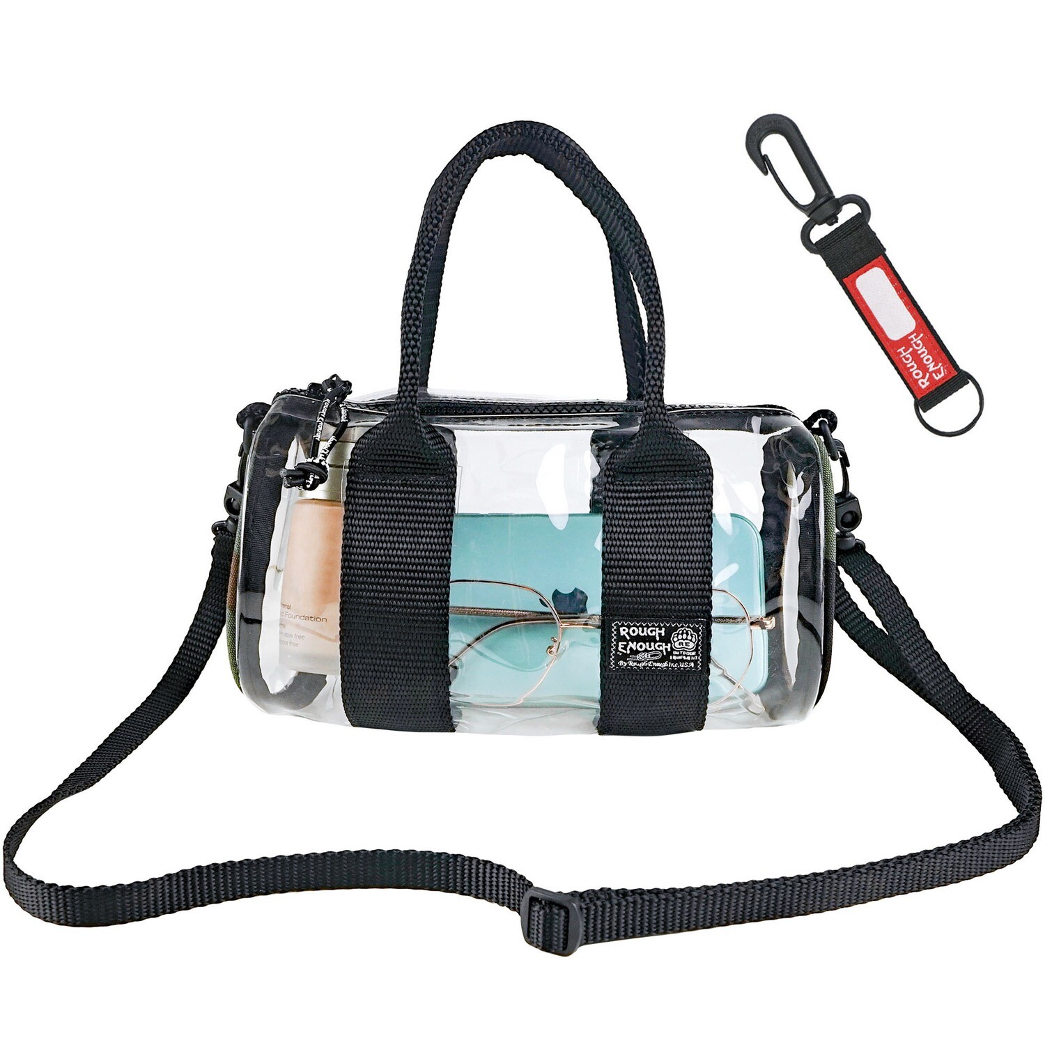 RE8496 Small Clear Crossbody Purse Stadium Approved