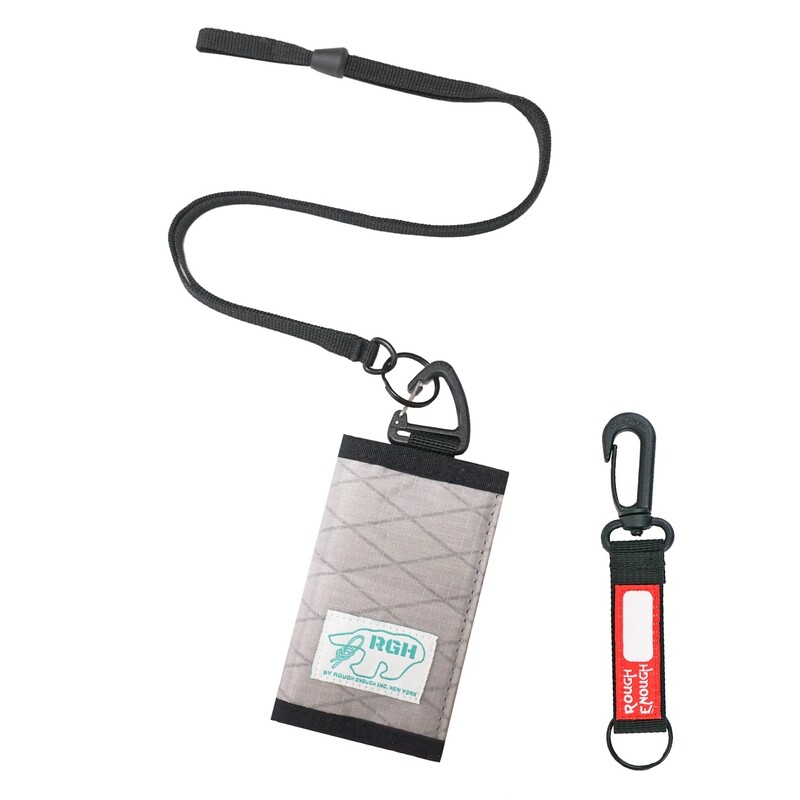 RE8565-Grey Rough Enough Kids Boys Wallet with Lanyard Keychain for Teen Boys First Starter Waterproof