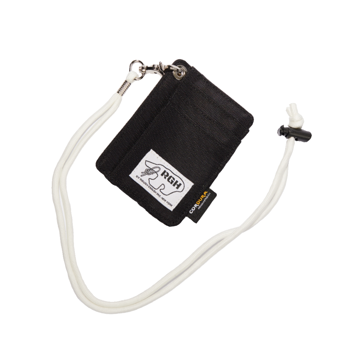 RE8663 Slim Minimalist Front Pocket Wallet Credit Card Holder For Men with Neck Lanyard ID Window