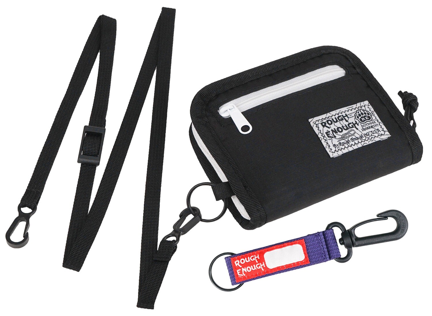 RE8364 Travel Lanyard Neck Wallet for Men Boys