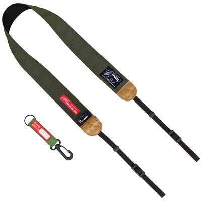Rough Enough DSLR Camera Neck Strap Durable for Canon Nikon Sony Good Gift for Photographers Army Green Cordura