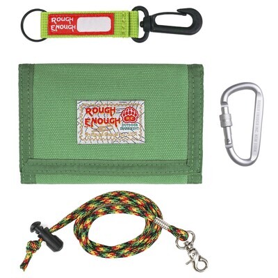 RE8299 Trifold Canvas Kids Wallet for Girls Credit Card Holder