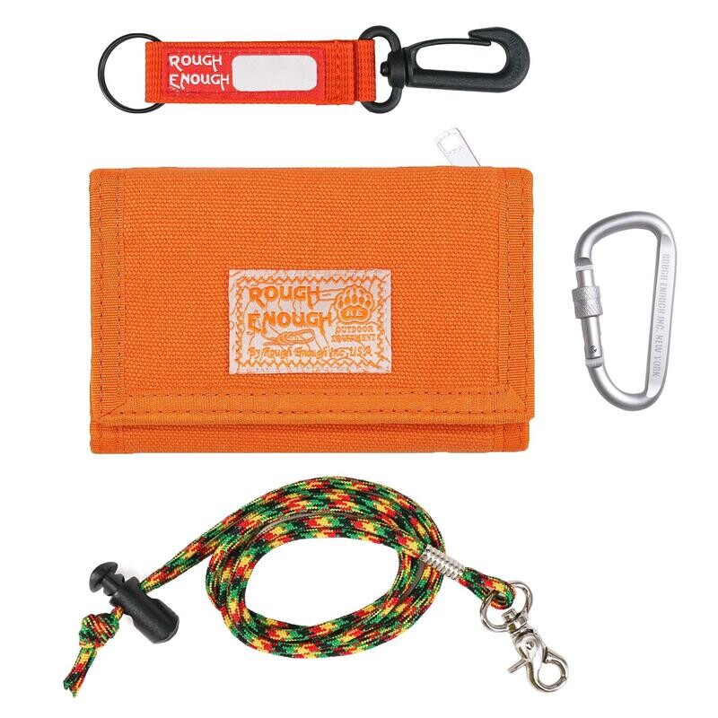 RE8417 Small Trifold Kids Canvas Wallet