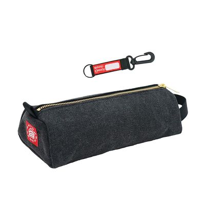 Heavy-duty canvas American-style large capacity pencil case