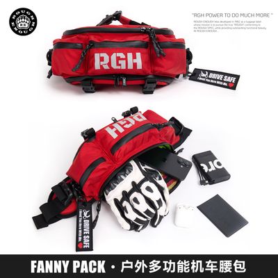 RoughEnough American-style outdoor functional waterproof cycling waist pack and chest bag