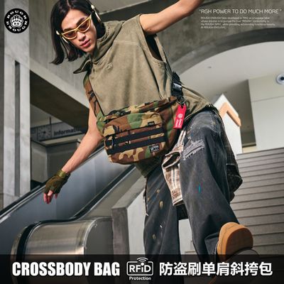 RoughEnough Anti-theft large-capacity crossbody shoulder bag RoughEnough Anti-theft large-capacity crossbody shoulder bag