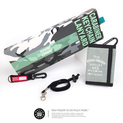 RoughEnough Anti-theft denim canvas wallet