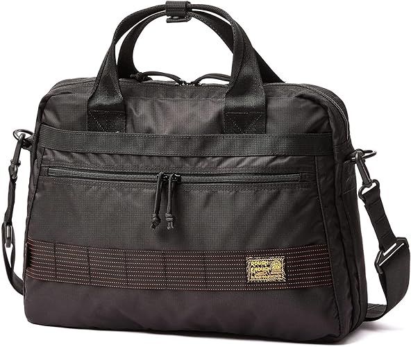 Rough Enough 16 Inch Laptop Sleeve Case Bag Tablet Carrying Case Briefcase for Travel Business with Accessory Pocket Shoulder Handle Cordura Black