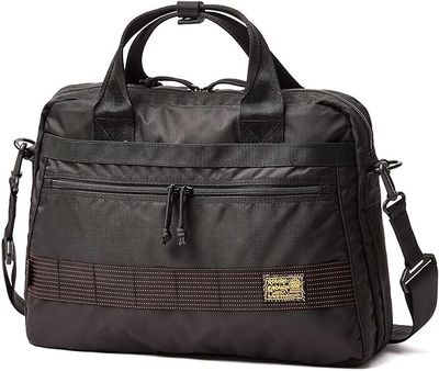 Rough Enough 16 Inch Laptop Sleeve Case Bag Tablet Carrying Case Briefcase for Travel Business with Accessory Pocket Shoulder Handle Cordura Black