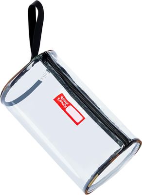 Rough Enough Large Travel Toiletry Bag Clear Cosmetic Sunscreen Pouch Lotion Bags Organizer for Traveling Family Beach Trip Skin Care Equipment Storage