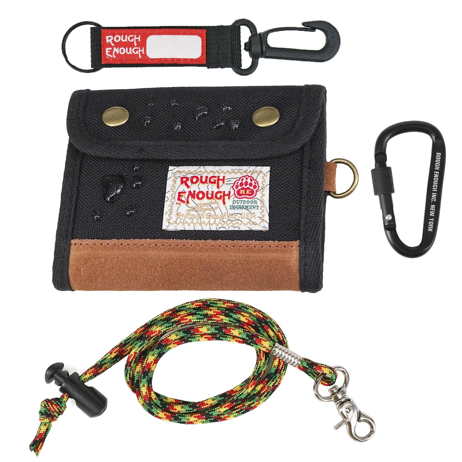 RE8333 Rough Enough Boys Wallet for Men Teen Boys in Classic Vintage Style