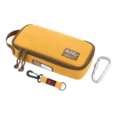 Rough Enough Small Tool Bag Pouch Canvas Portable Tool Box Organizer Case with Zipper Handle for Motorcycle Road Bike Electricians