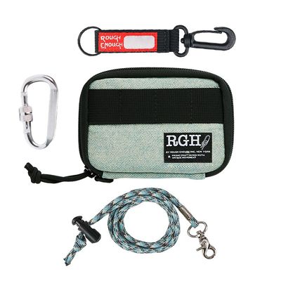 SS24 RoughEnoughCowboy canvas card wallet