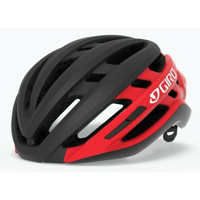 Giro Agilis Helmet- Matte Black/Red