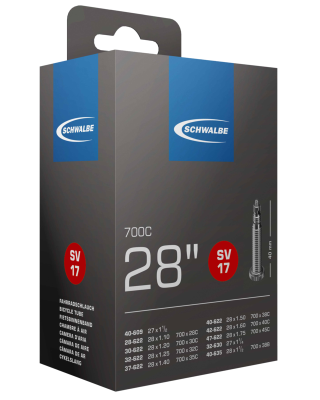 Schwalbe Tube SV 17 700x28-45 Presta Valve