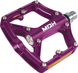 MDH PXC02 MTB Alloy Flat Pedal - Purple