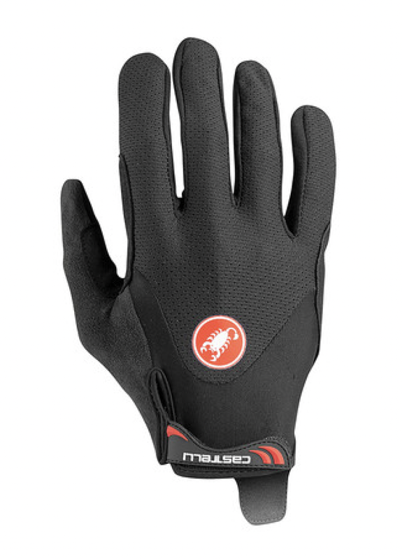 Castelli Arenberg Gel LF Glove Unisex - Black/Red