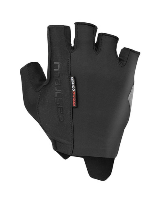 Castelli Rosso Corsa Espresso Glove - Black