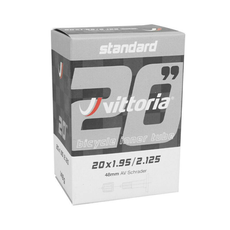 Vittoria Standard Inner Tube 20 x 1.95/2.125&quot; Schrader