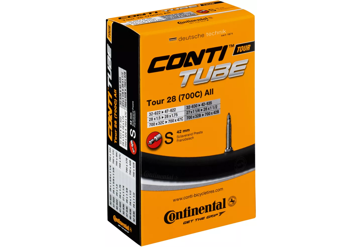 Continental Tour 28 All Purpose Inner Tube