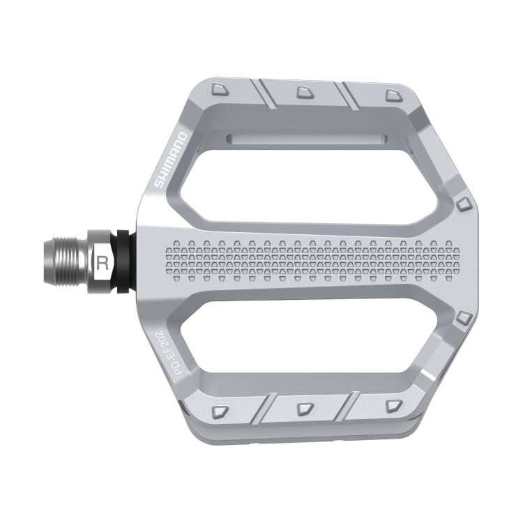 Shimano PD-EF202 Flat Pedal - Silver