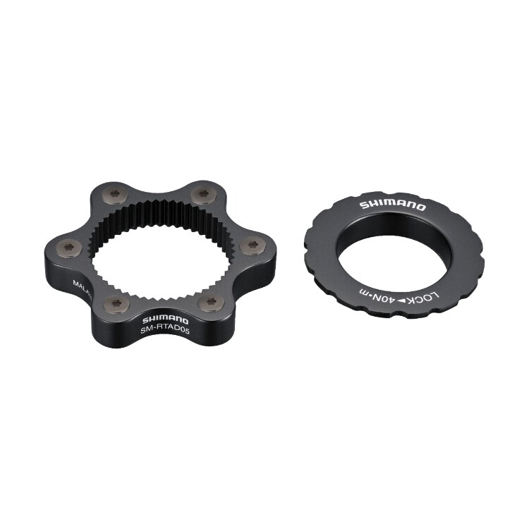 Shimano Deore SM-RTAD05 Disc Brake Rotor Adapter (6-bolt rotor to CENTER LOCK hub)