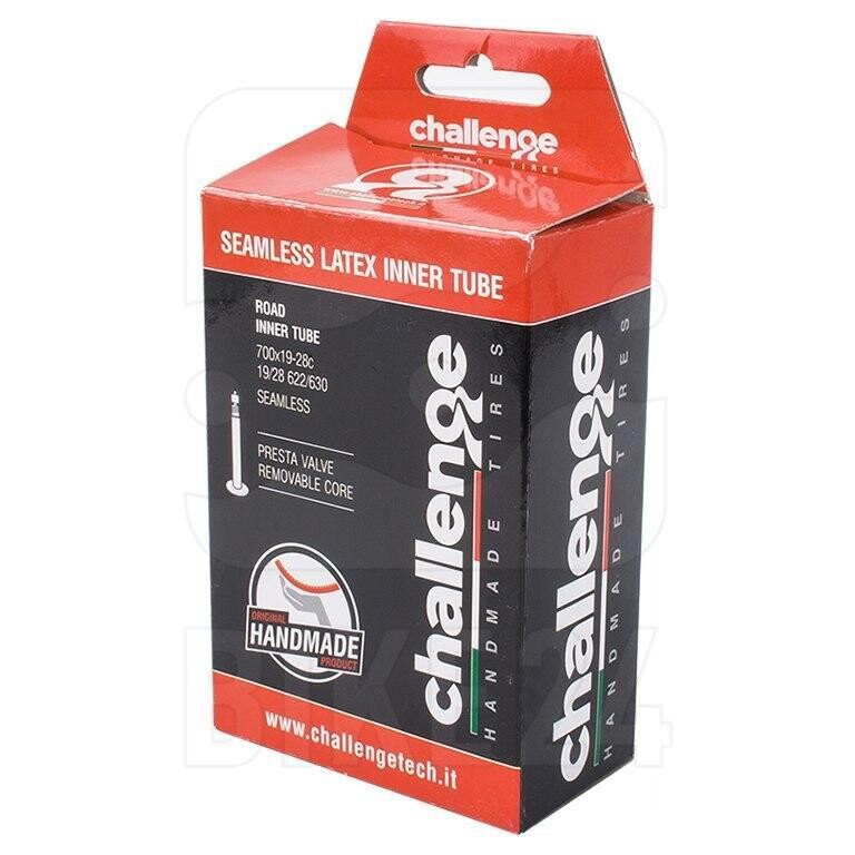 Challenge Latex Tube 700 X 19/28C, 48mm Presta Valve