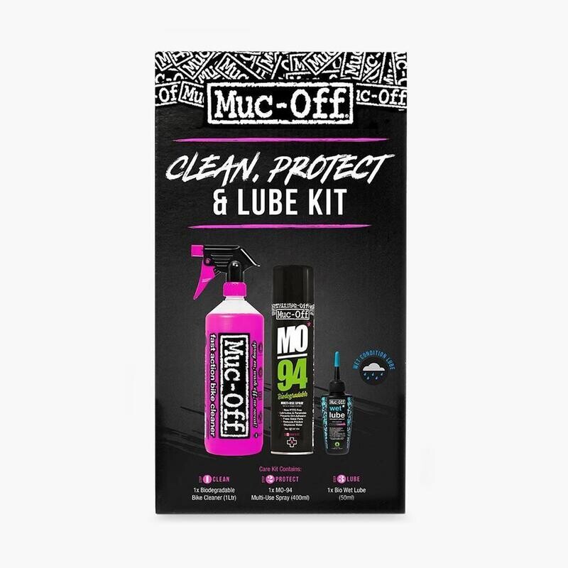 Muc off Wash Protect &amp; Lube Kit - Wet Weather
