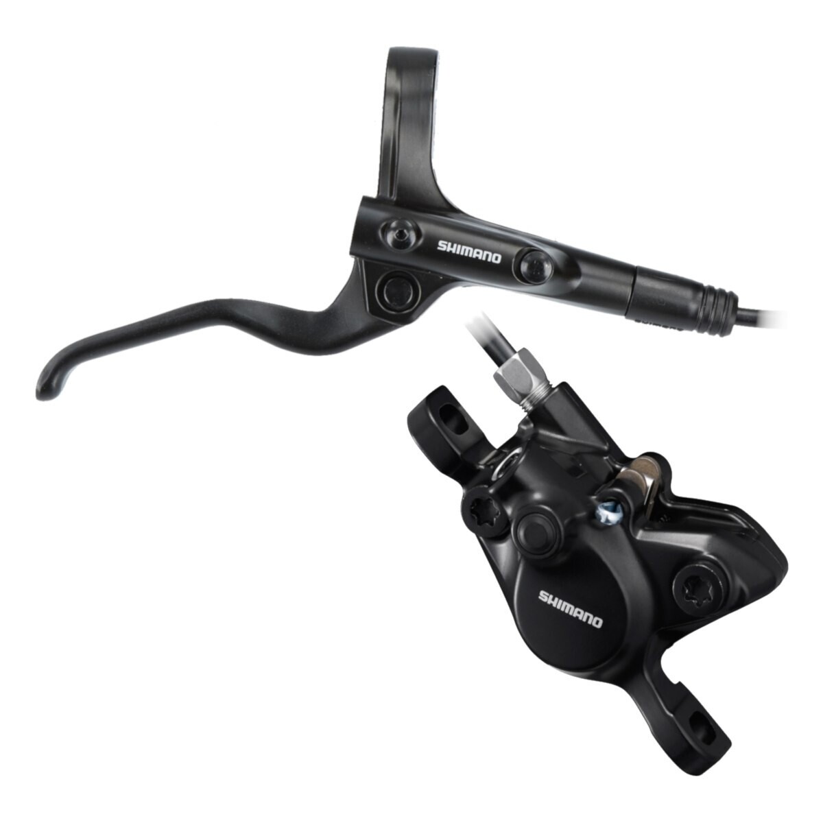 Shimano BL-MT201/BR-MT200 Hydraulic Disc Brake Set (Combo, Front Left & Rear Right)