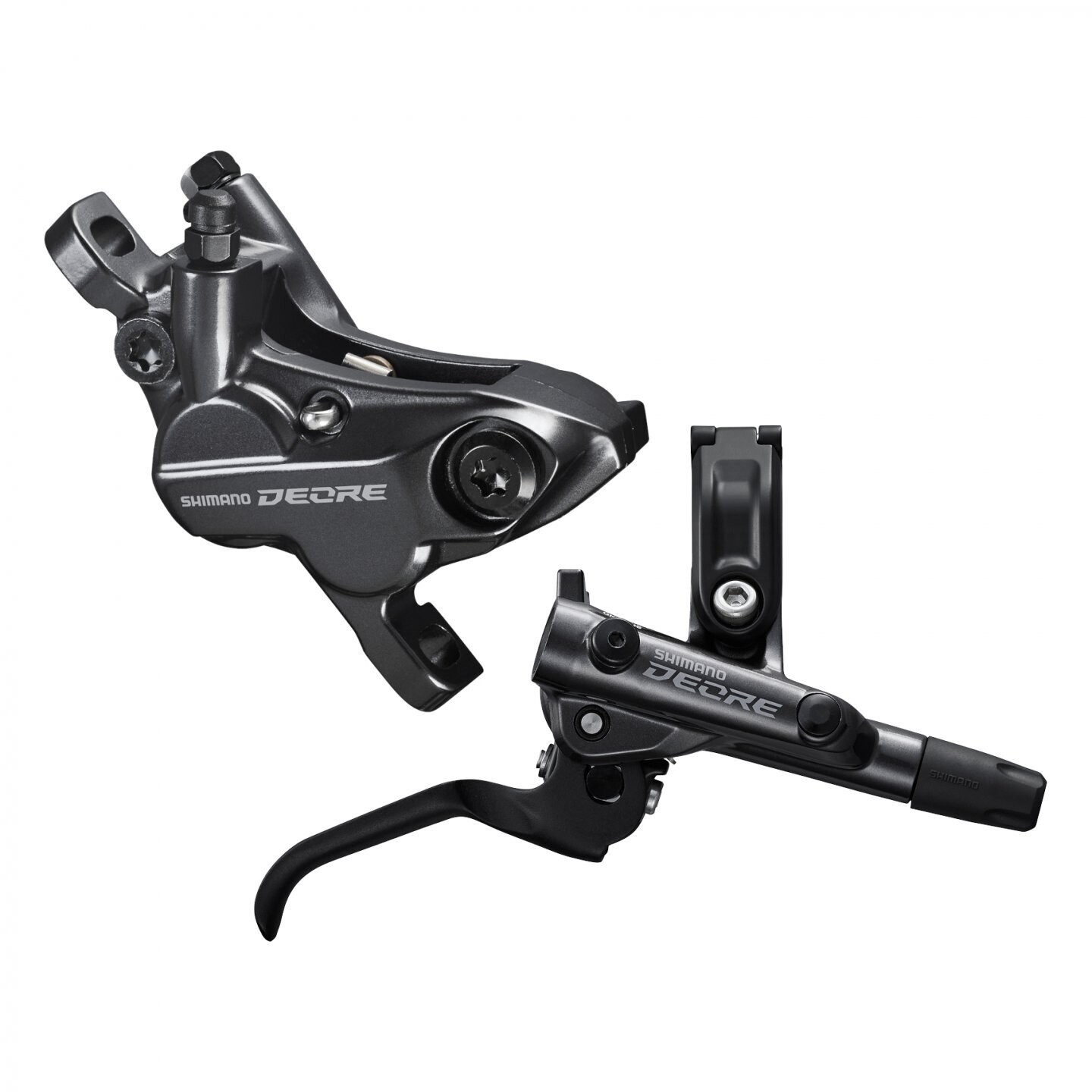 Shimano Deore BL-M6100 + BR-M6120 Hydraulic Disc Brake J-Kit ( Left/front & Right Rear Set)