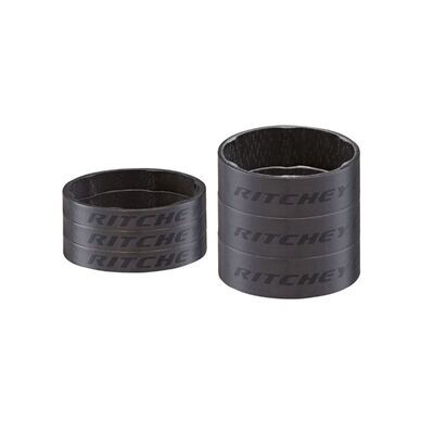 Ritchey Headset Spacers WCS Carbon Black UD - Matte Black