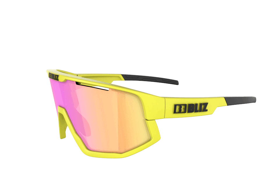 Bliz Fusion - Yellow/Purple - Cycling Sunglasses