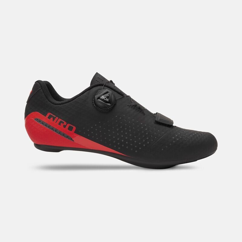 Giro Cadet Cycling Shoe - Black/Bright Red