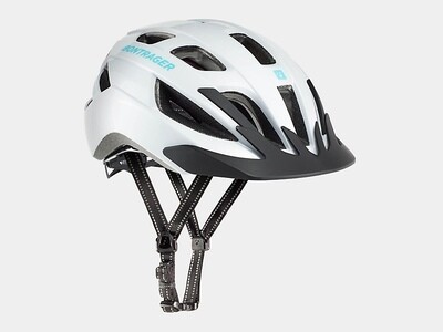 Bontrager Solstice Bike Helmet - White/Miami Green