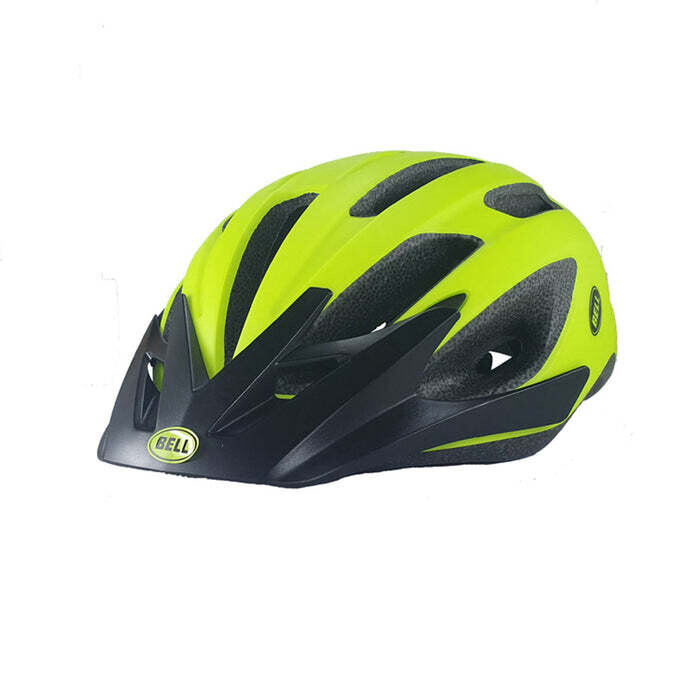 Bell Crest Cycling Helmet - Hi-Viz Yellow